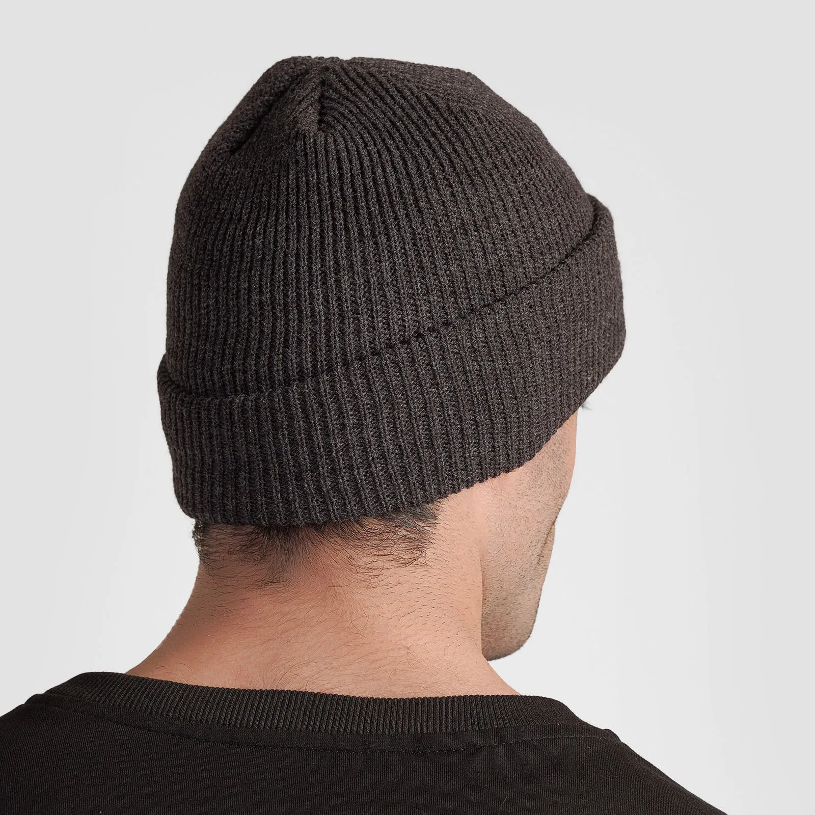 GA Plush Beanie (Charcoal)