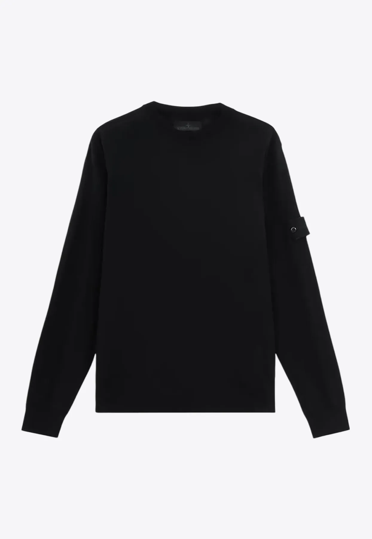 Ghost Crewneck Wool Sweater