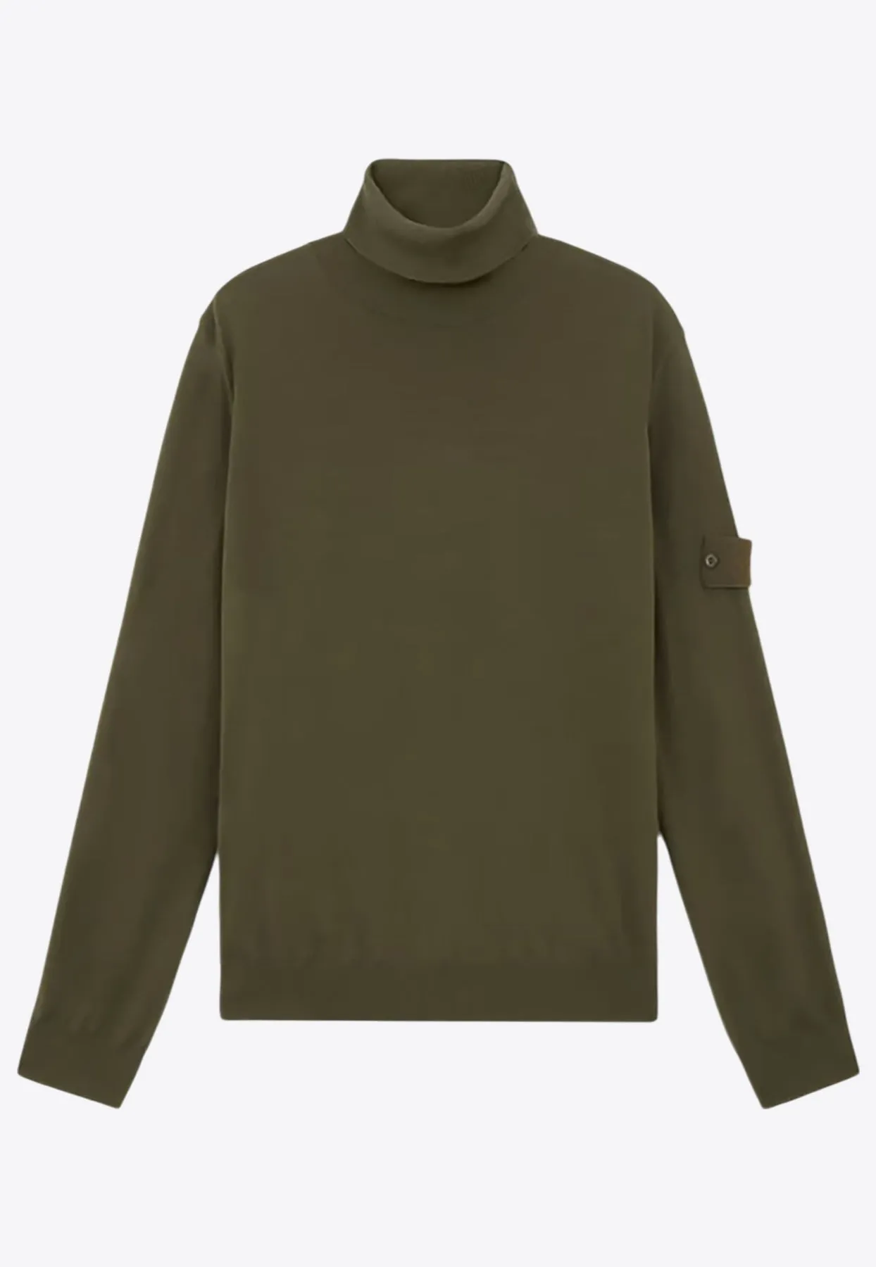 Ghost Turtleneck Wool Sweater