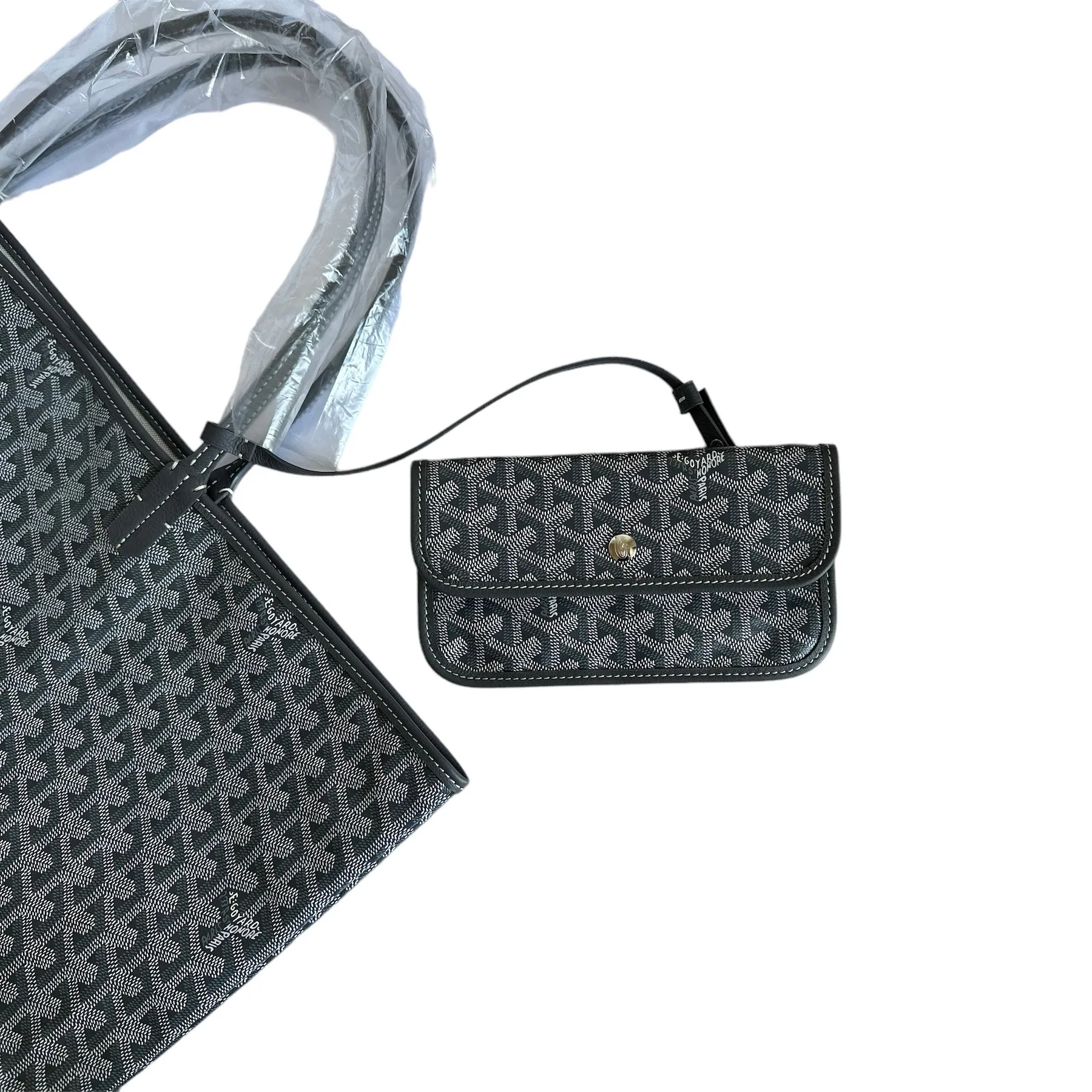 Goyard St. Louis Grey Tote GM (NWT)