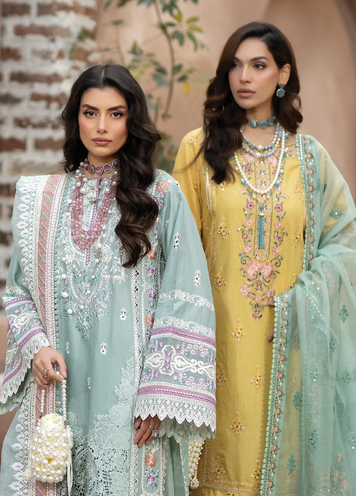 Gulposh By Serene Luxury Embroidered Lawn 3 Piece Unstitched Suit S24GLL-49-MIRHA