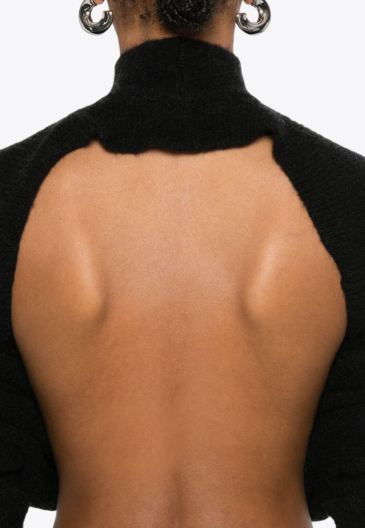 Headon Lupetto Open-Back Sweater