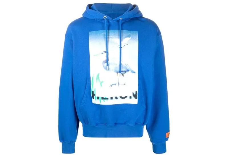 Heron Preston Censored Heron Hoodie Blue