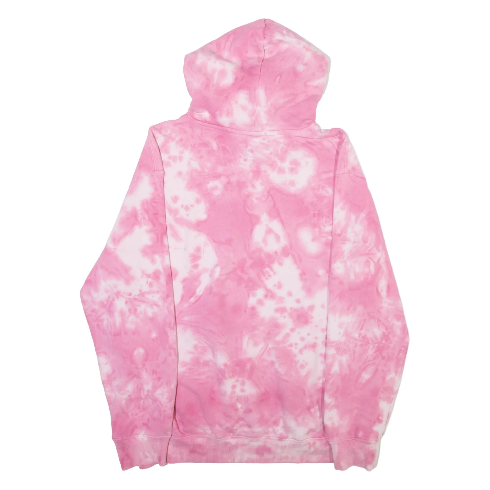 H&M Pink Panther Tie Dye Relaxed Fit Womens Pink Hoodie M