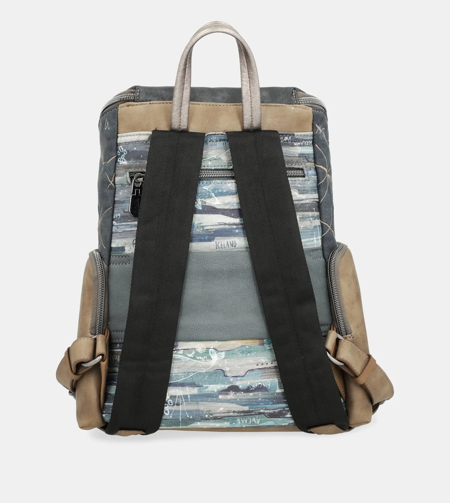 Iceland backpack with side pockets