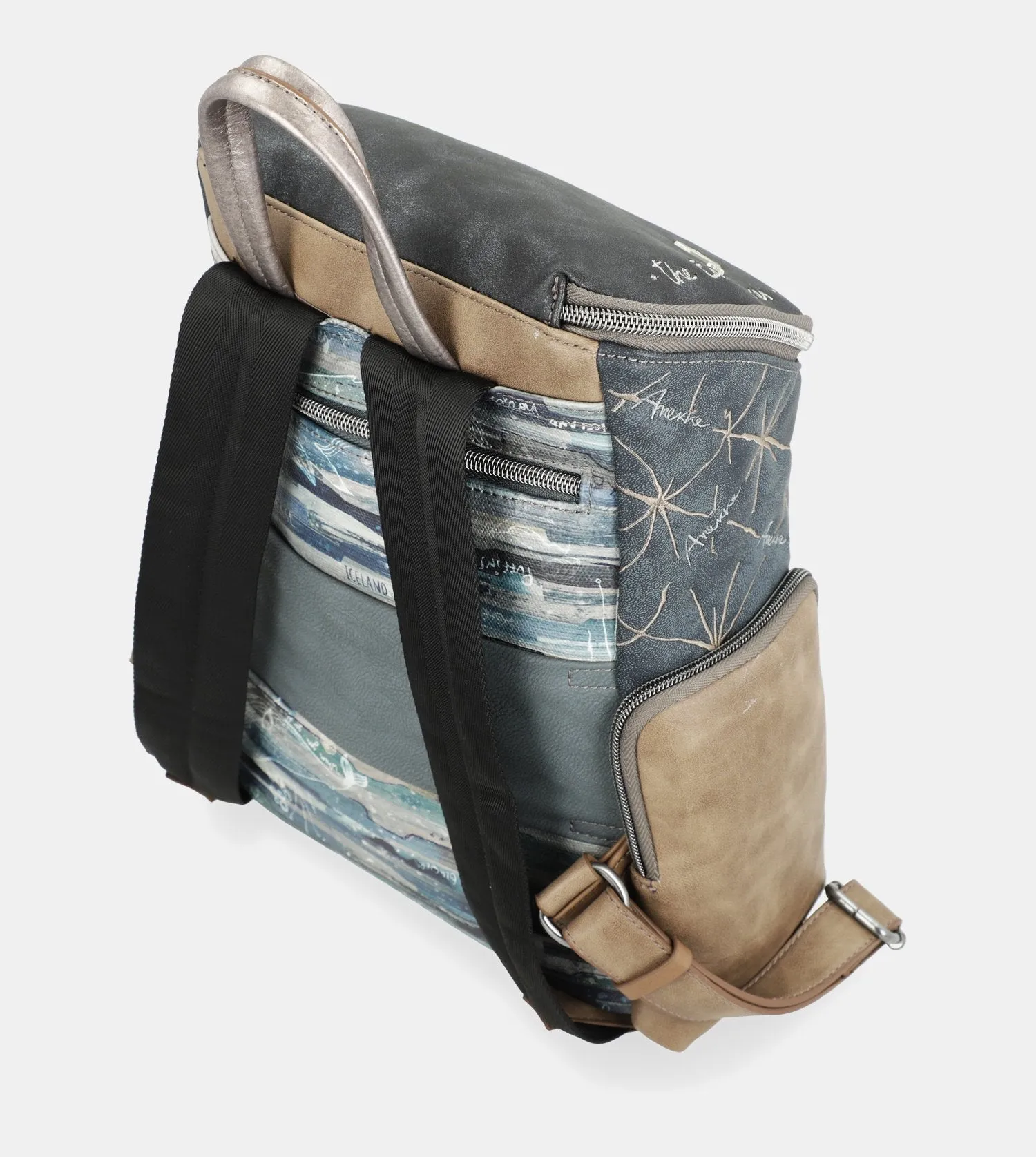 Iceland backpack with side pockets