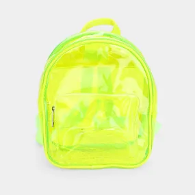 iLLASPARKZ Neon Clear Mini Backpack Bag