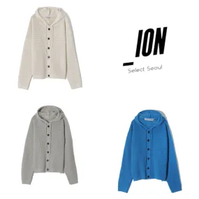 IONSEOUL  |Unisex Street Style Oversized Cardigans