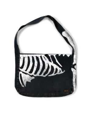 KAPITAL 14oz Bone Denim Book Bag