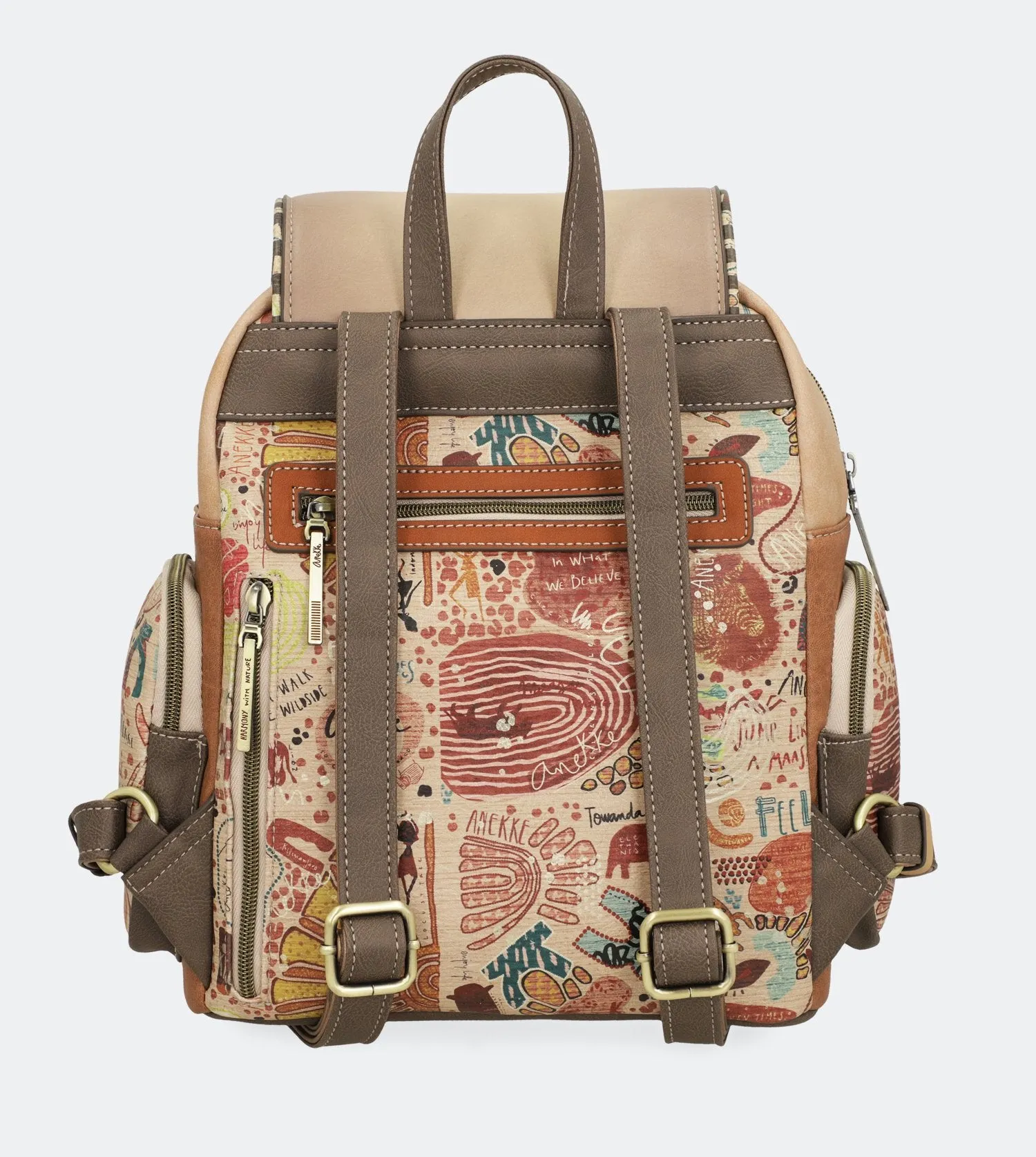 Kenya Backpack with a flap