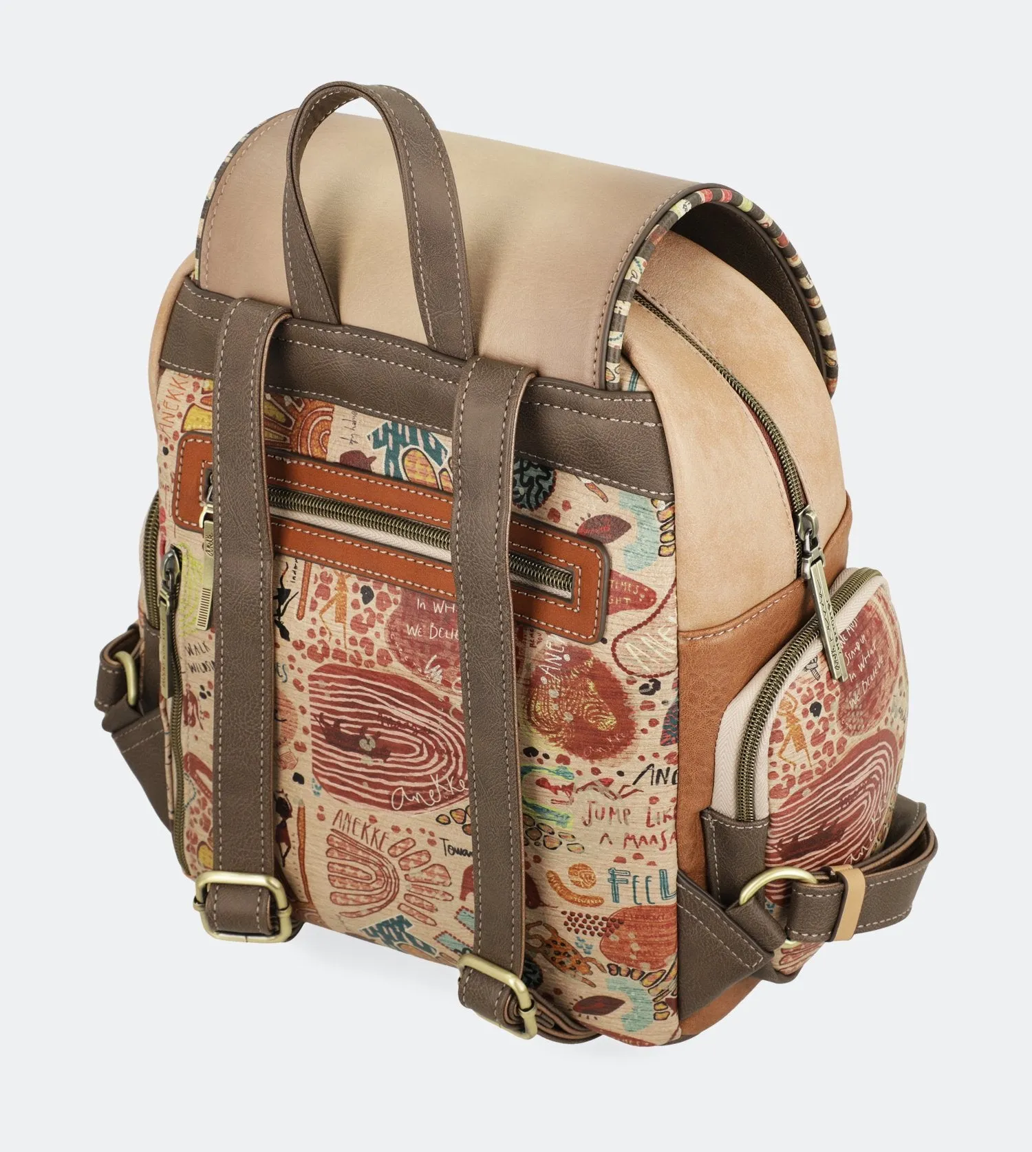 Kenya Backpack with a flap