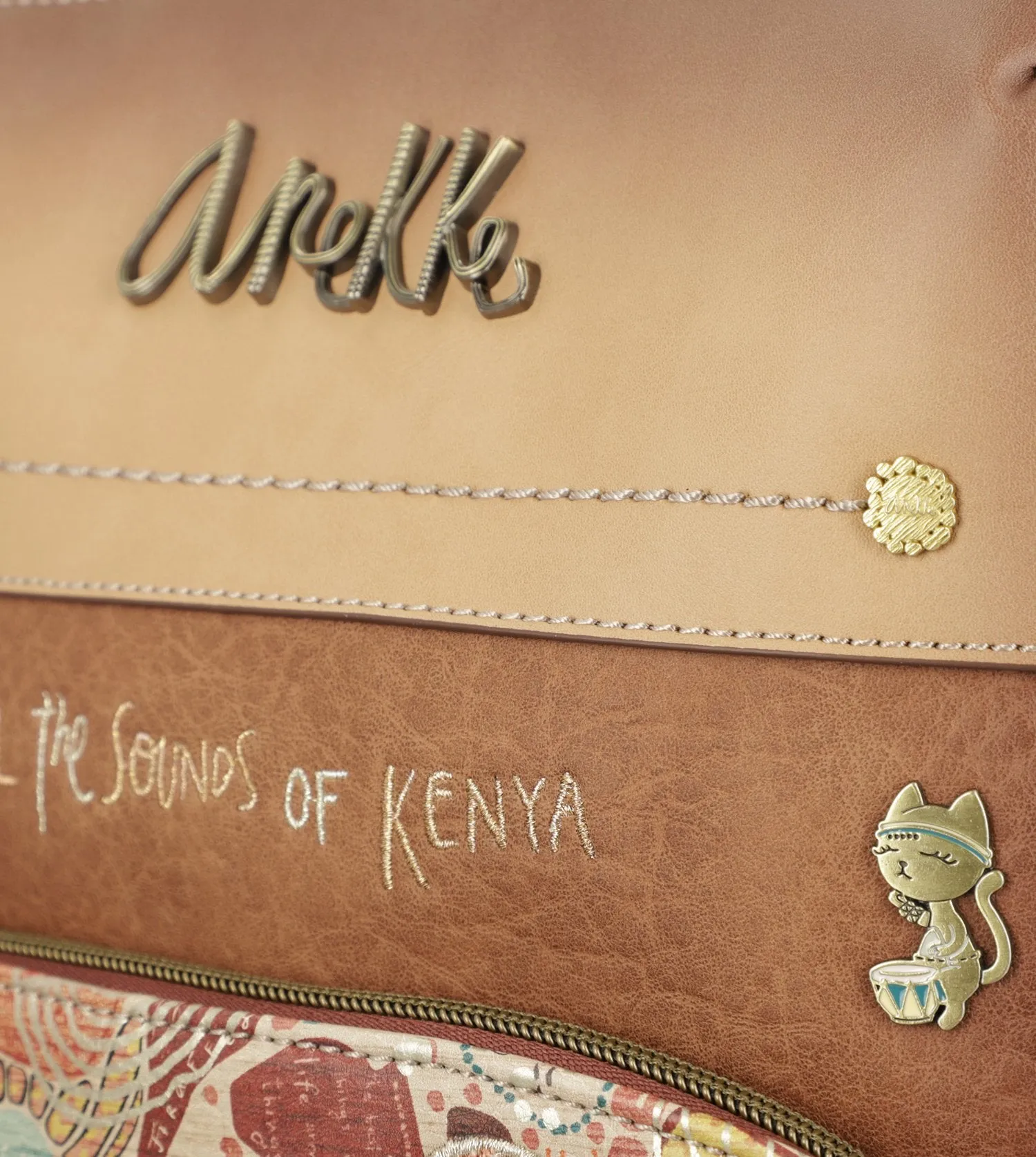 Kenya Double pocket backpack