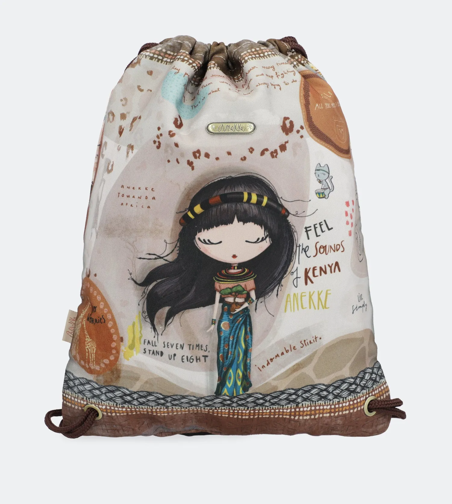 Kenya Drawstring backpack