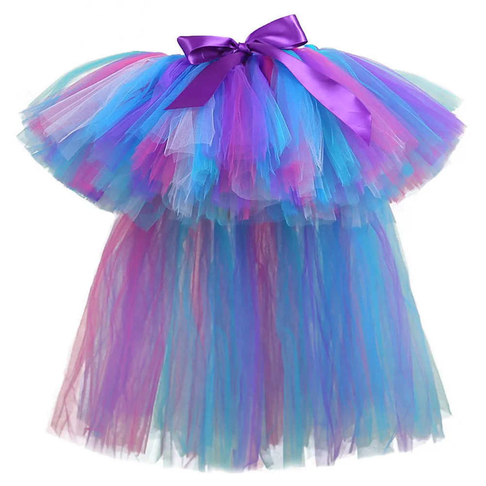 Kid Girl  party dress Headband Cosplay Costume Outfits Halloween Carnival Suit