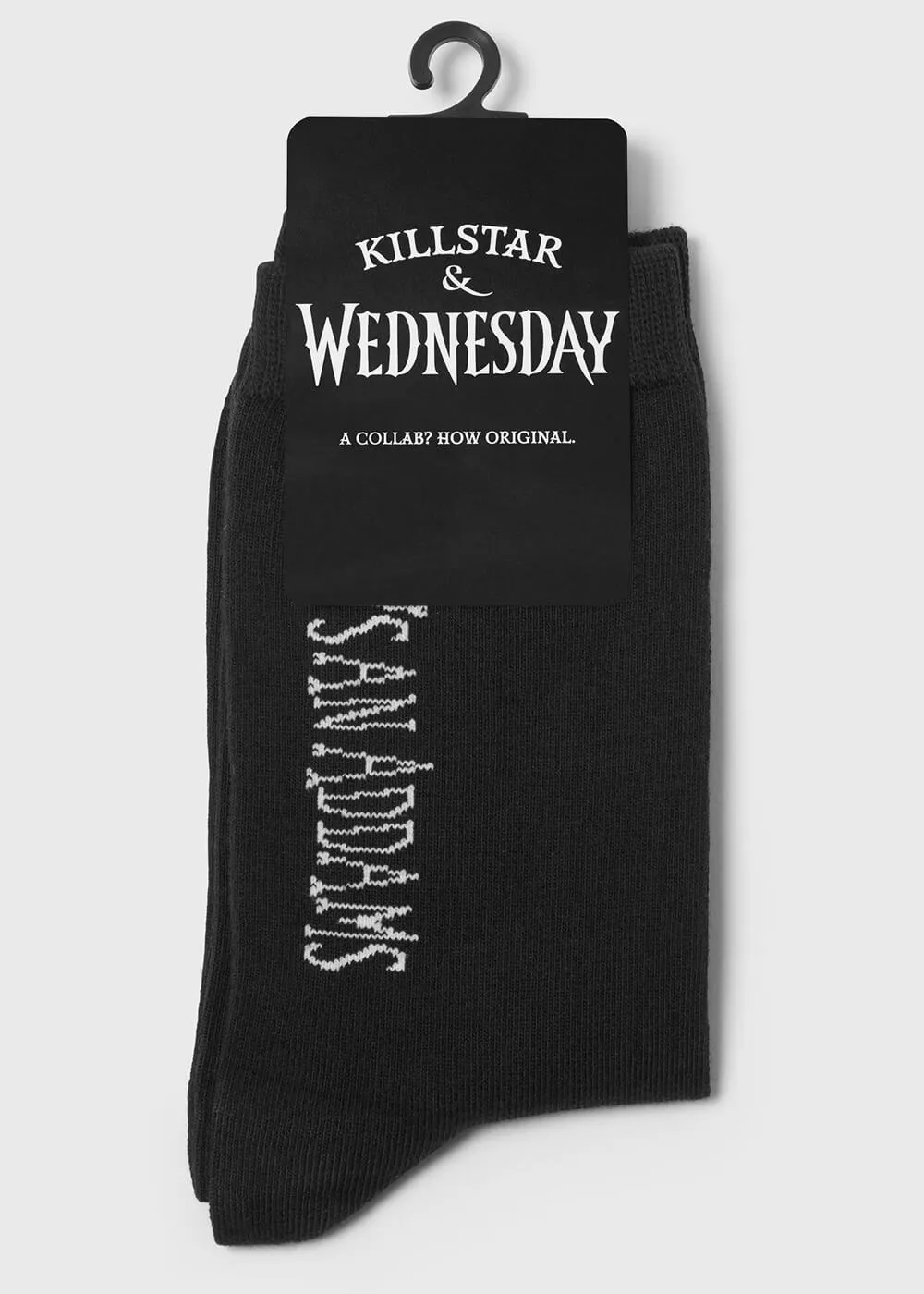 Killstar Wednesday Sharpen Hatchets Socks Black