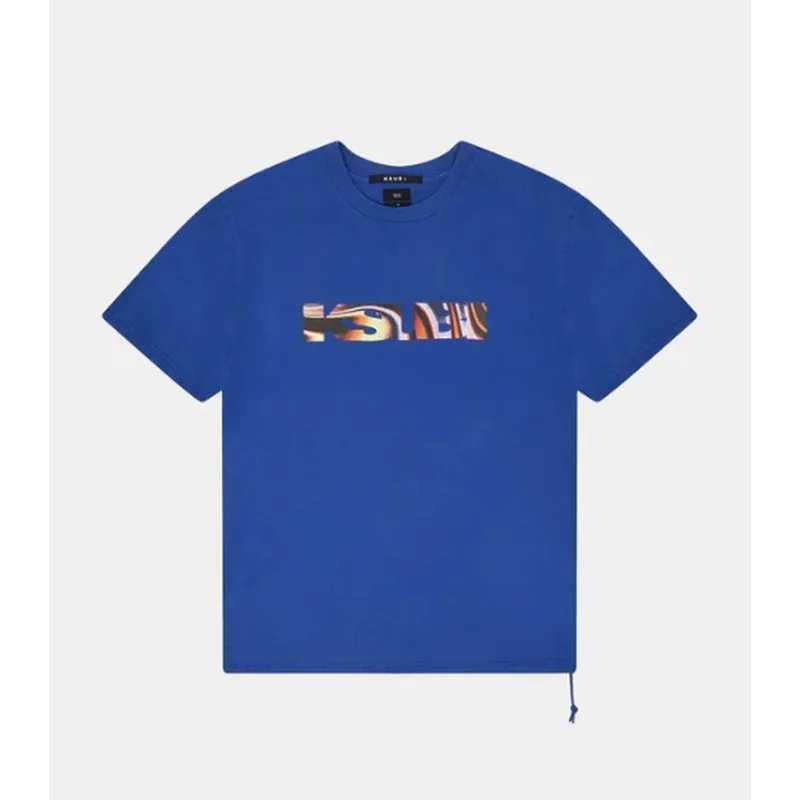 KSUBI  |Crew Neck Street Style Cotton Short Sleeves Oversized Logo