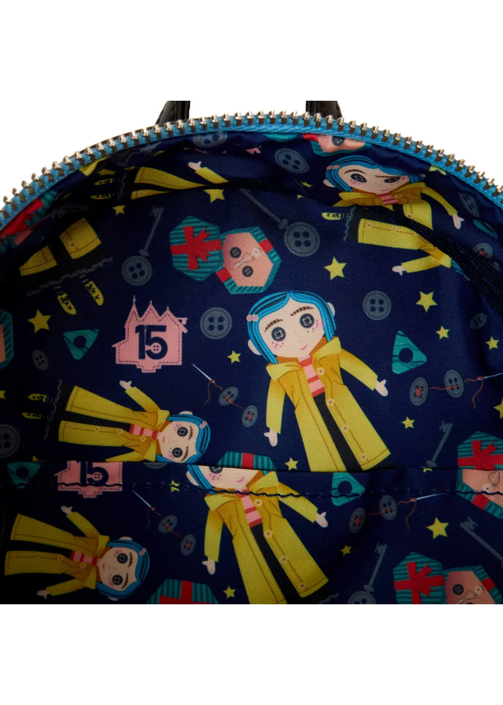 Loungefly Laika Coraline Doll Cosplay Backpack Yellow