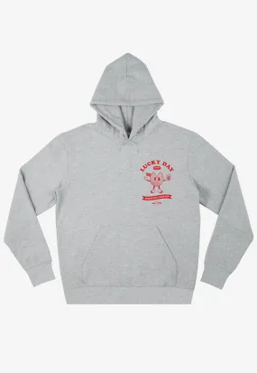 Lucky Day Fortune Cookies Grey Hoodie