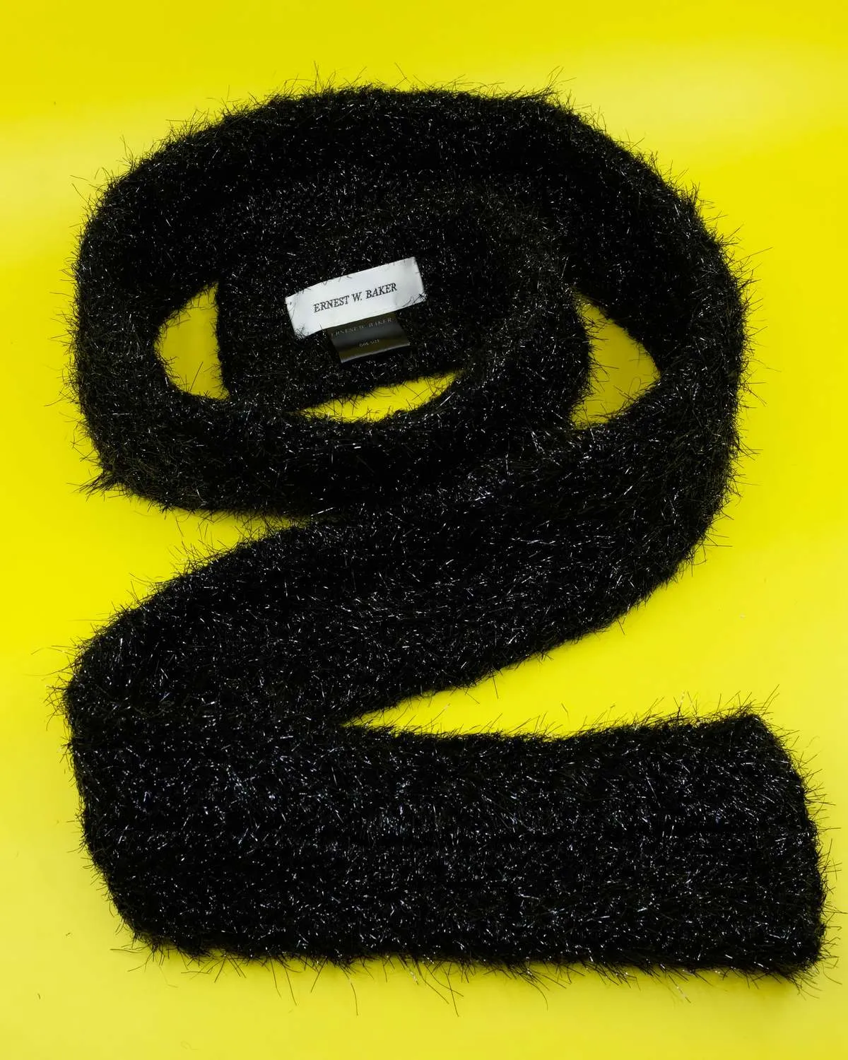 Lurex Scarf - Black