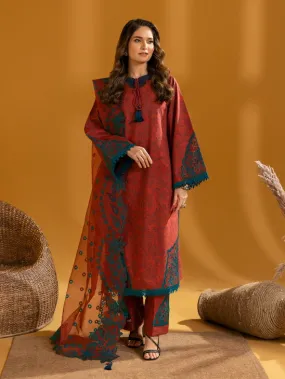 Maahi by Alizeh Fashion Embroidered Lawn Unstitched 3Pc Suit D-08 MIRA