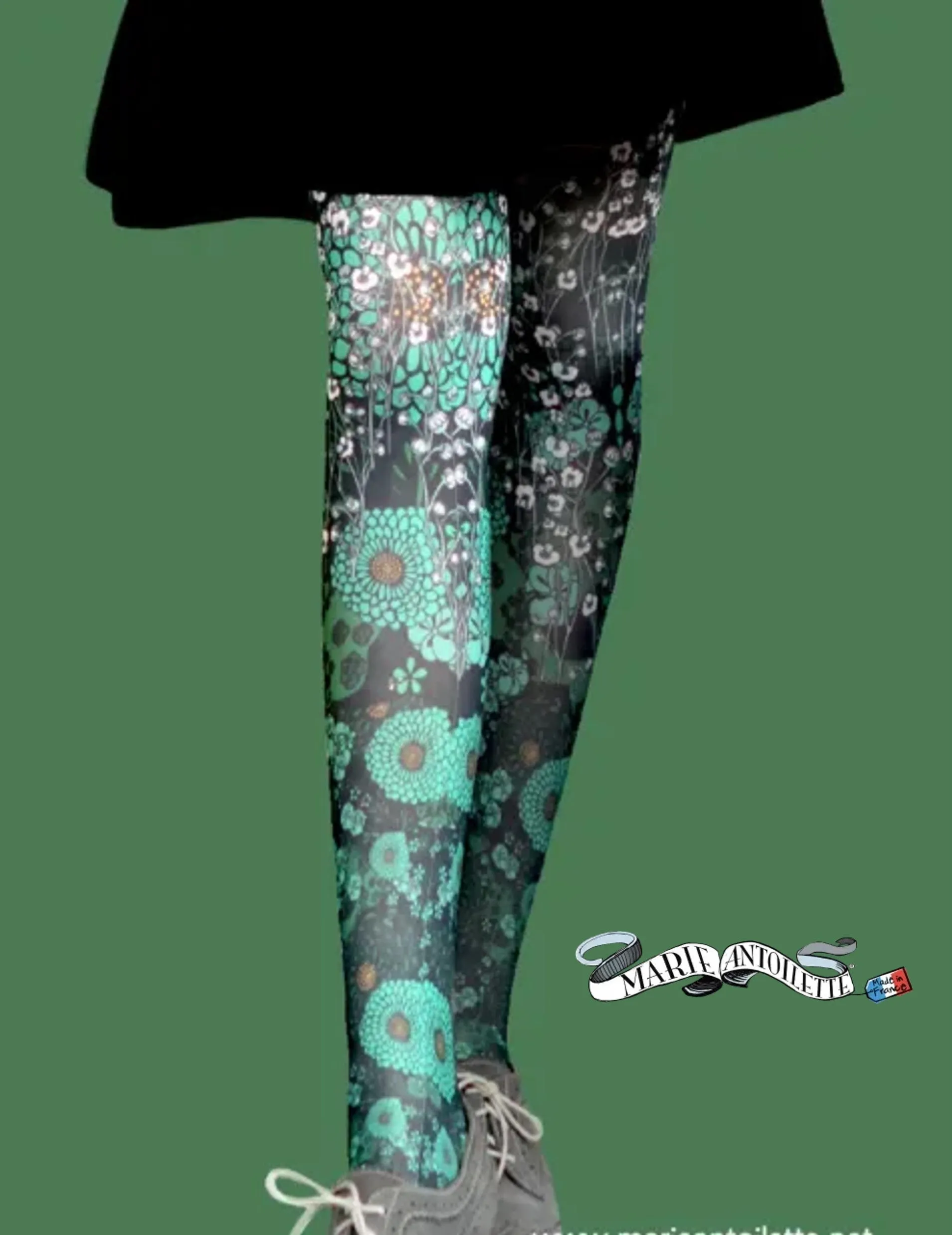 Marie Antoilette Lisbeth Printed Tights