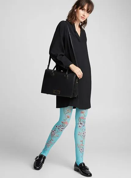 Marie Antoilette Mariette Bleue Tights