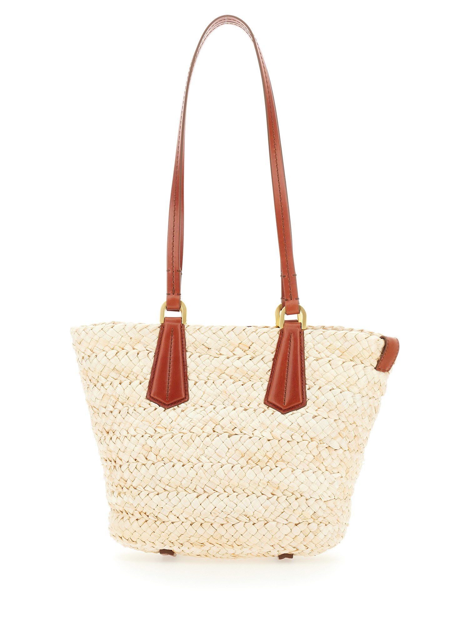 MAX MARA    STRAW BUCKET BAG