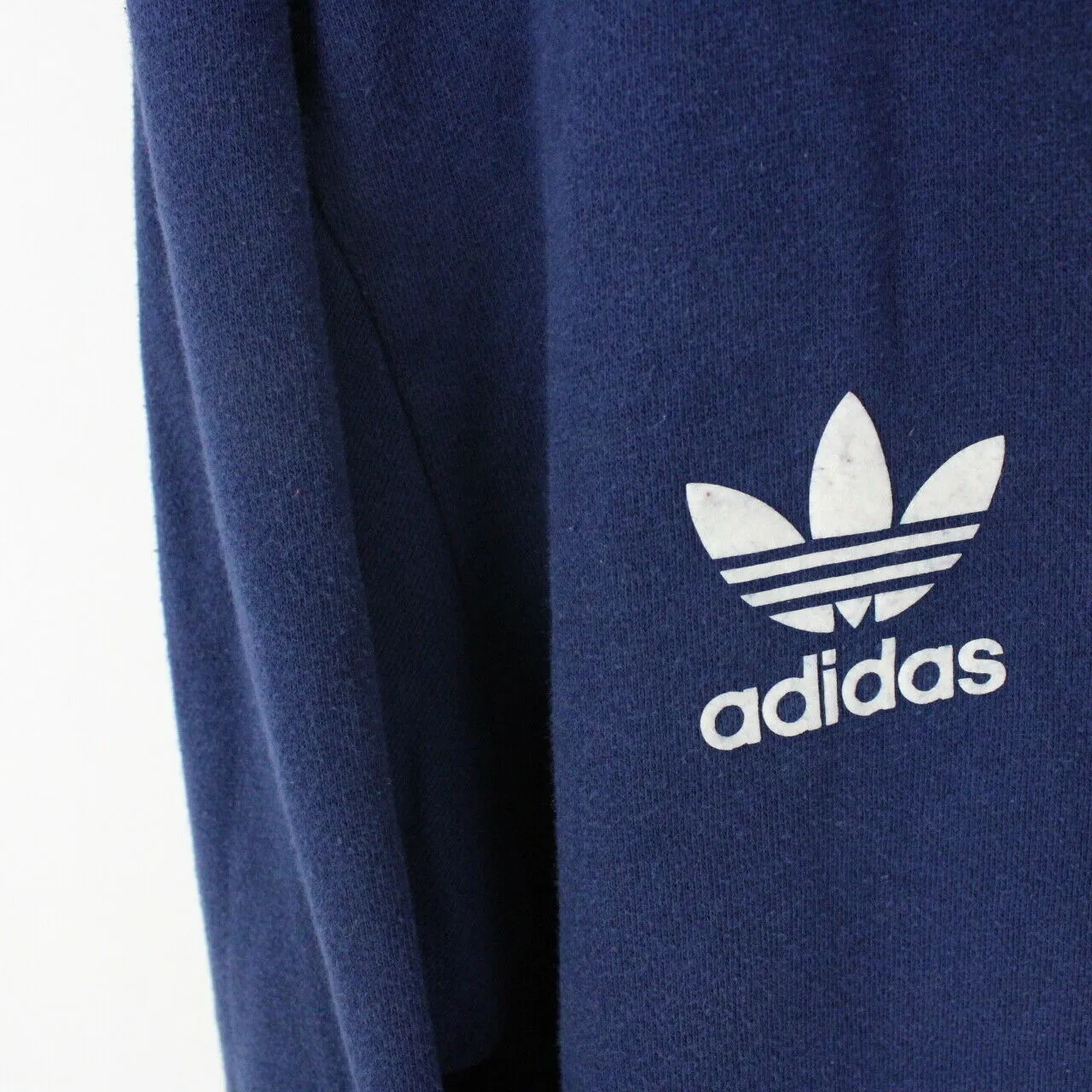 Mens ADIDAS NOTRE DAME Hoodie Navy Blue | Large