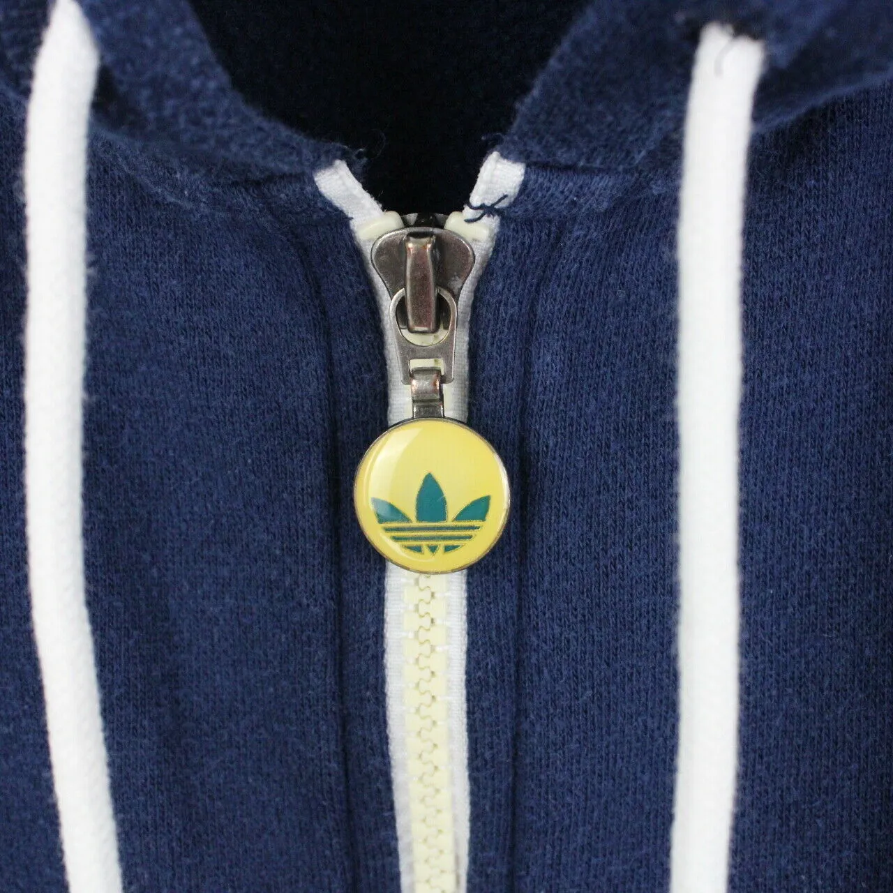 Mens ADIDAS NOTRE DAME Hoodie Navy Blue | Large