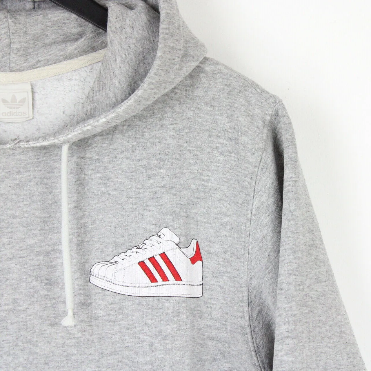 Mens ADIDAS ORIGINALS 00s Hoodie Grey | Large