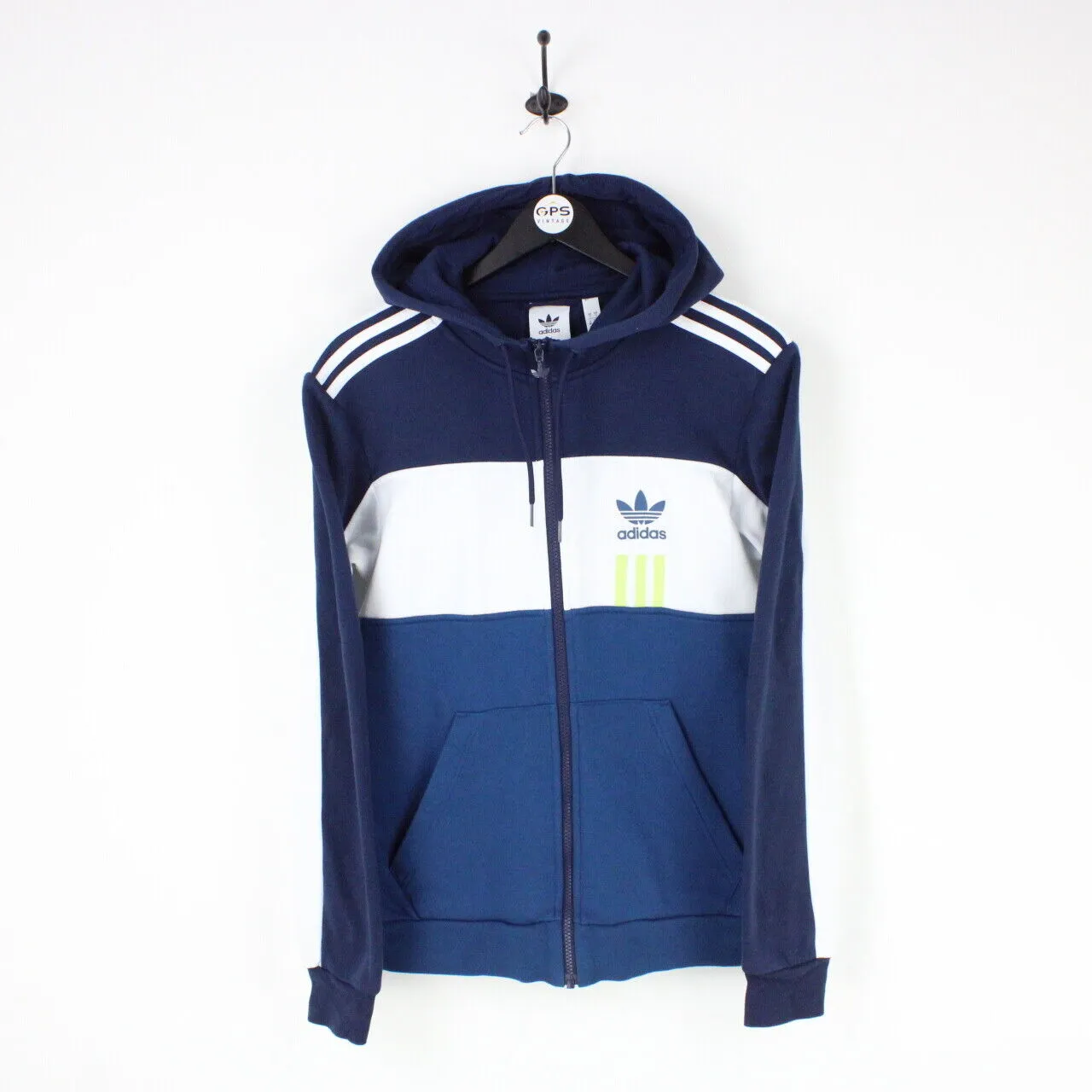 Mens ADIDAS ORIGINALS Hoodie Blue | Small