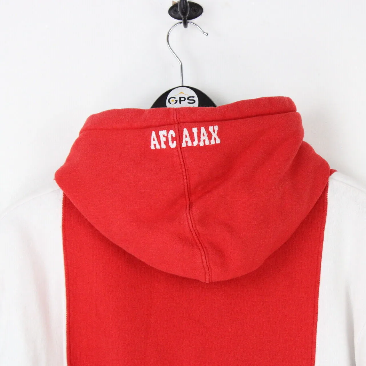 Mens AJAX 00s Amsterdam Hoodie Red | Medium