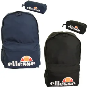 Mens Ellesse Rucksack Bag 'Rolby' + Pencil Case