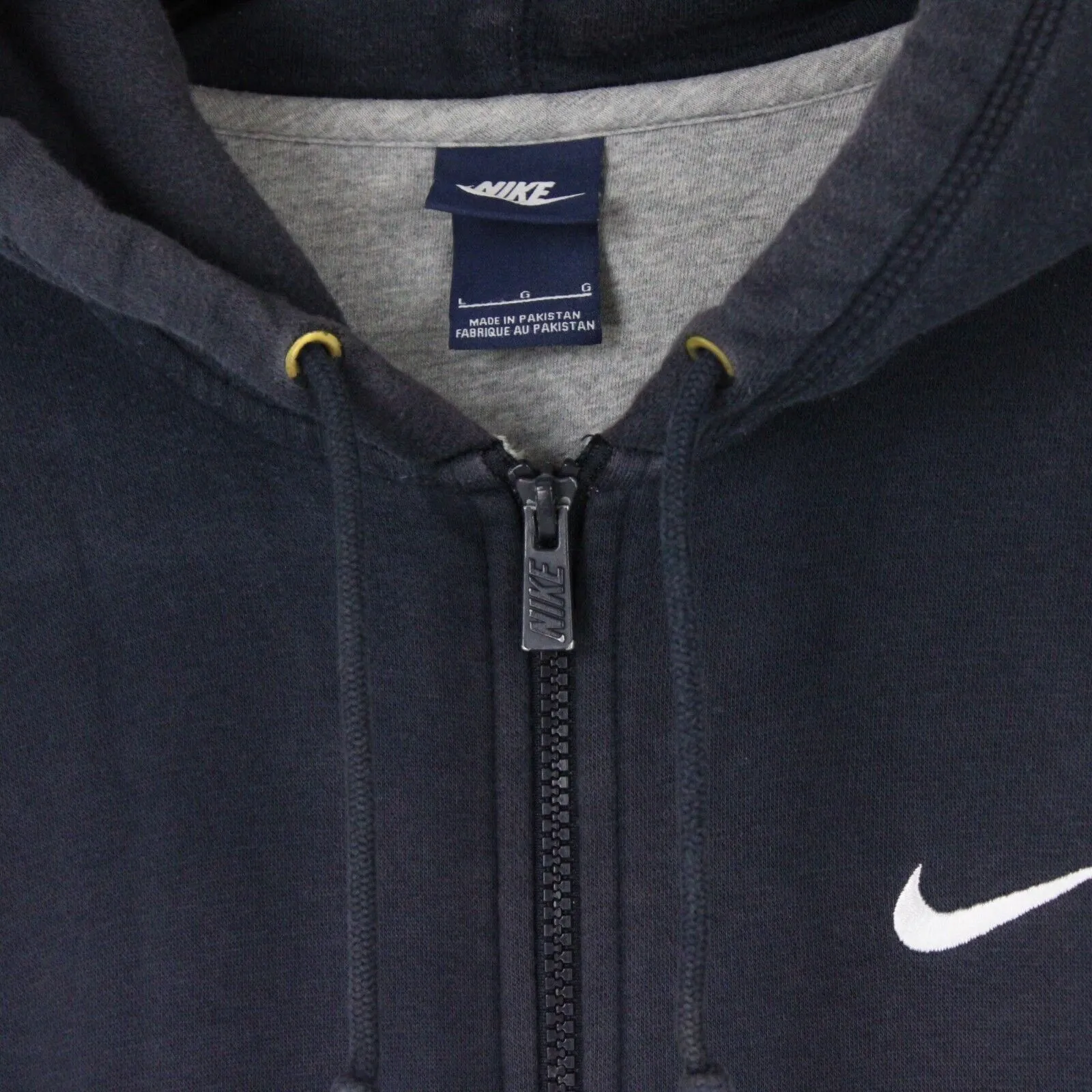 Mens NIKE 00s Hoodie Navy Blue | Large