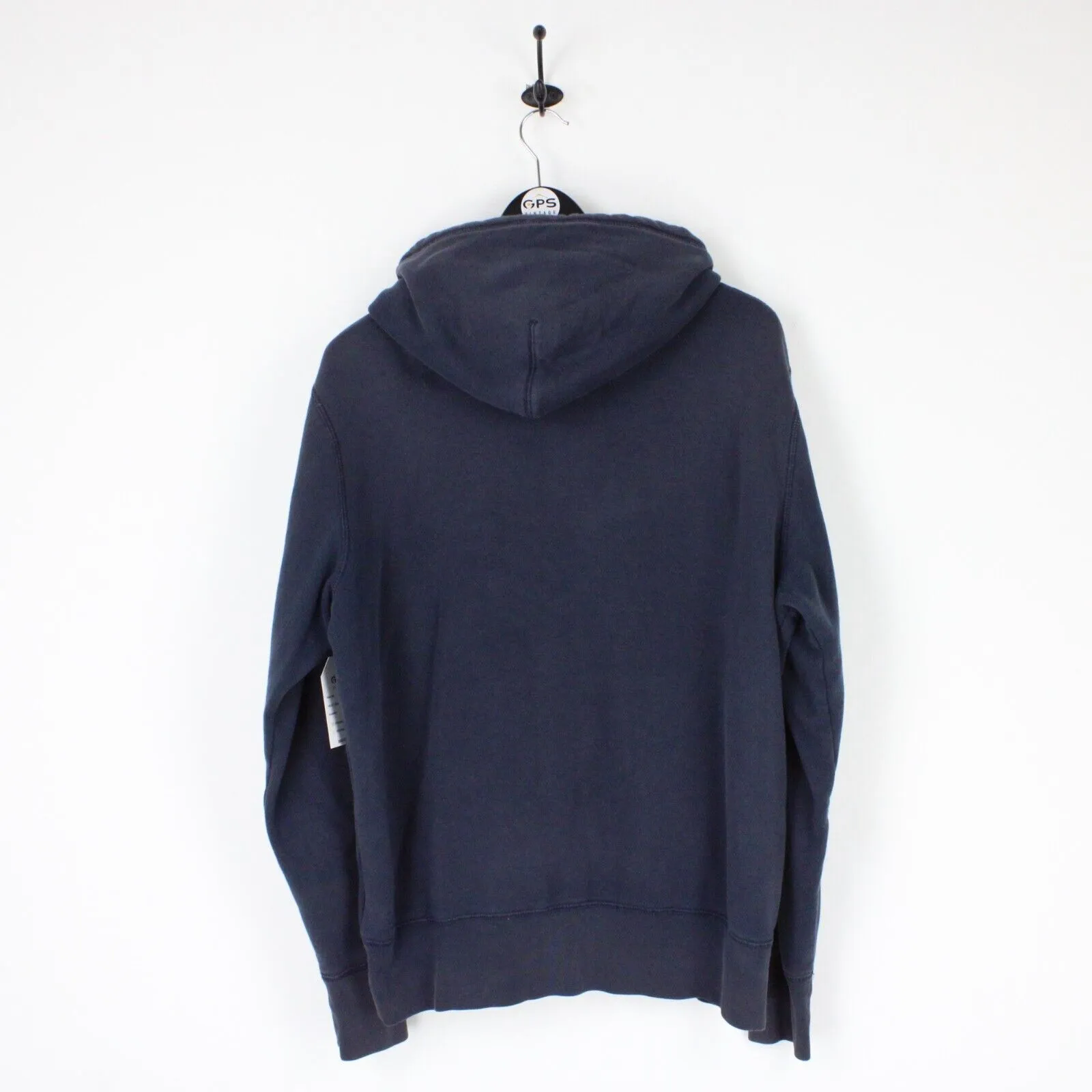 Mens NIKE 00s Hoodie Navy Blue | Large