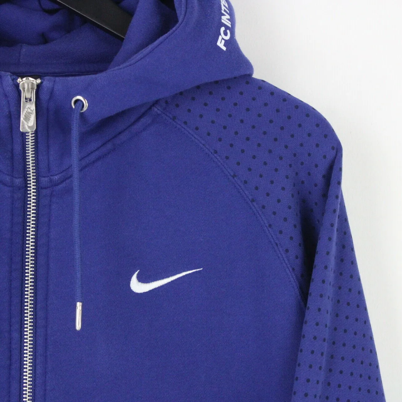 Mens NIKE 00s INTER MILAN Hoodie Blue | Large