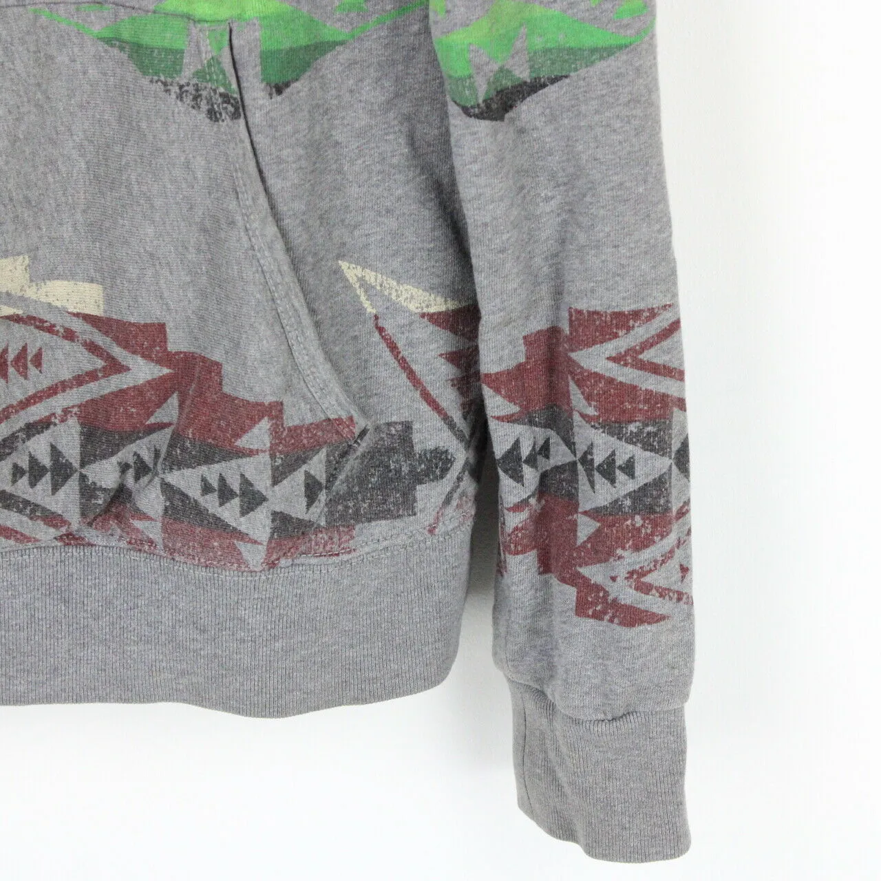 Mens RALPH LAUREN 00s Denim & Supply Hoodie Grey | Medium