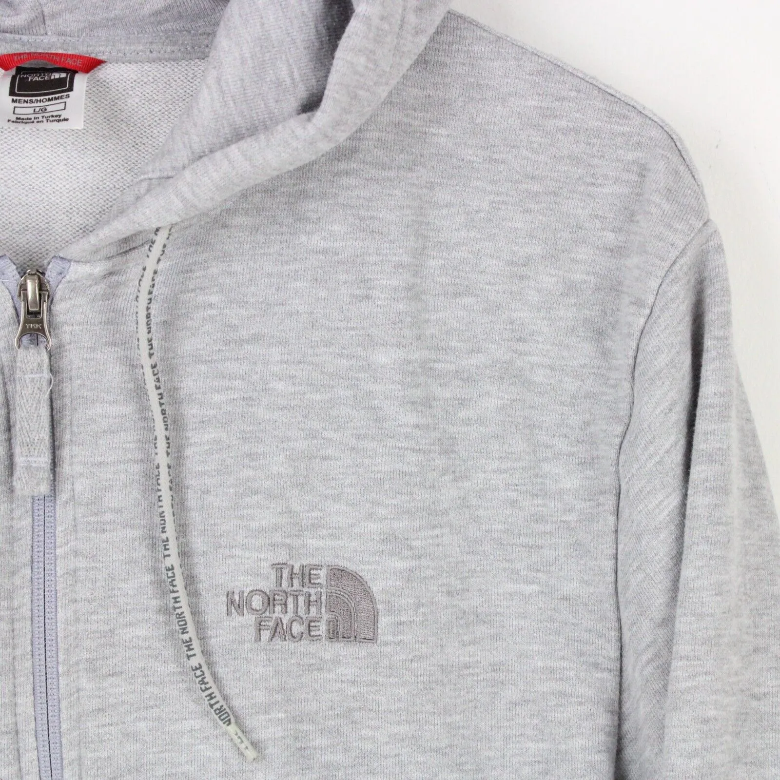 Mens THE NORTH FACE Hoodie Grey | Large