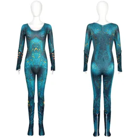 Mera Cosplay Costume Outfits Halloween Carnival Party Suit