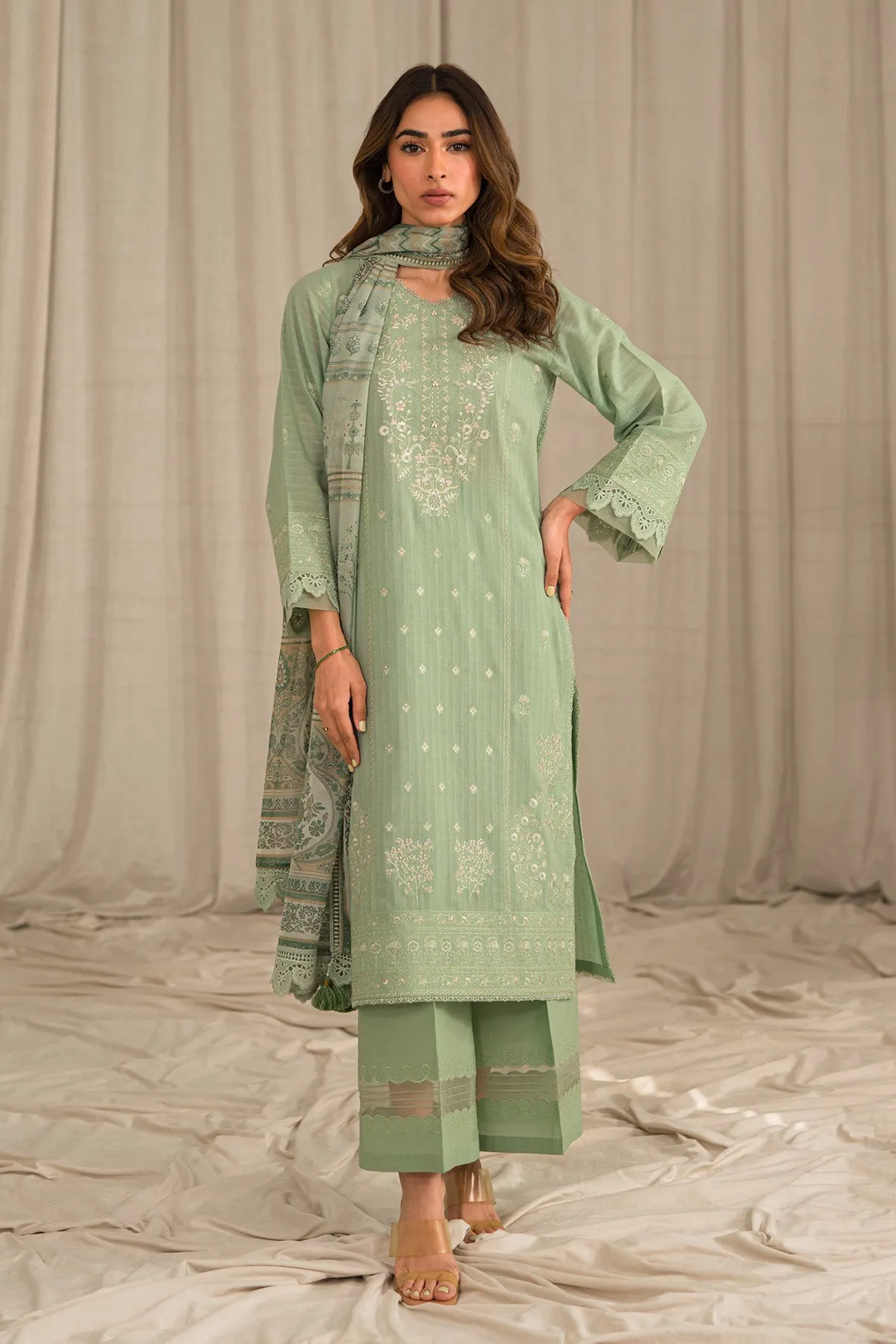 Mirage by Sahar Embroidered Luxury Lawn Unstitched 3Pc Suit S24-TL-L1-04