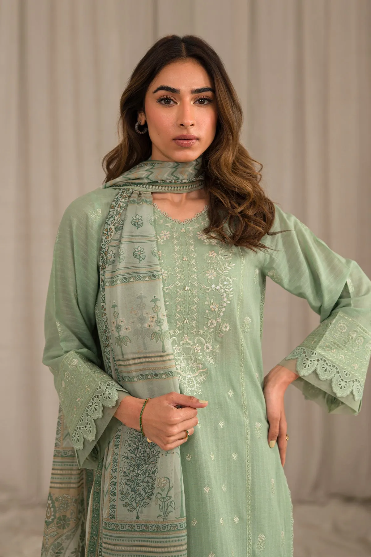 Mirage by Sahar Embroidered Luxury Lawn Unstitched 3Pc Suit S24-TL-L1-04