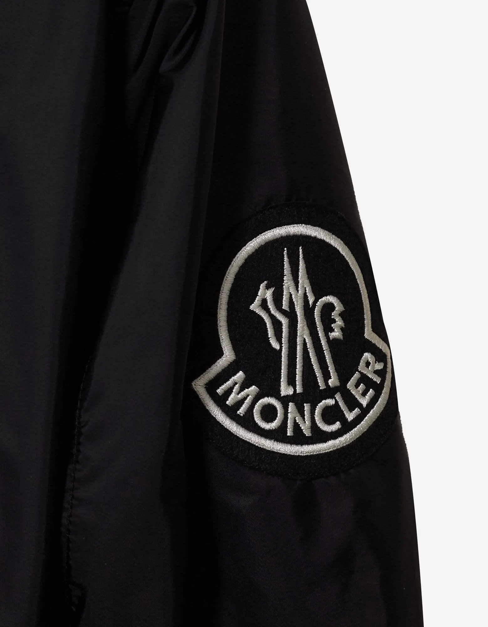 Moncler Greg Black Nylon Parka