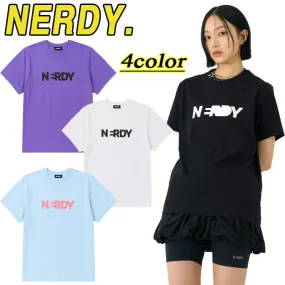 NERDY  |●NERDY● Blank Big Logo Short Sleeve T-Shirt / 24SS (4color)