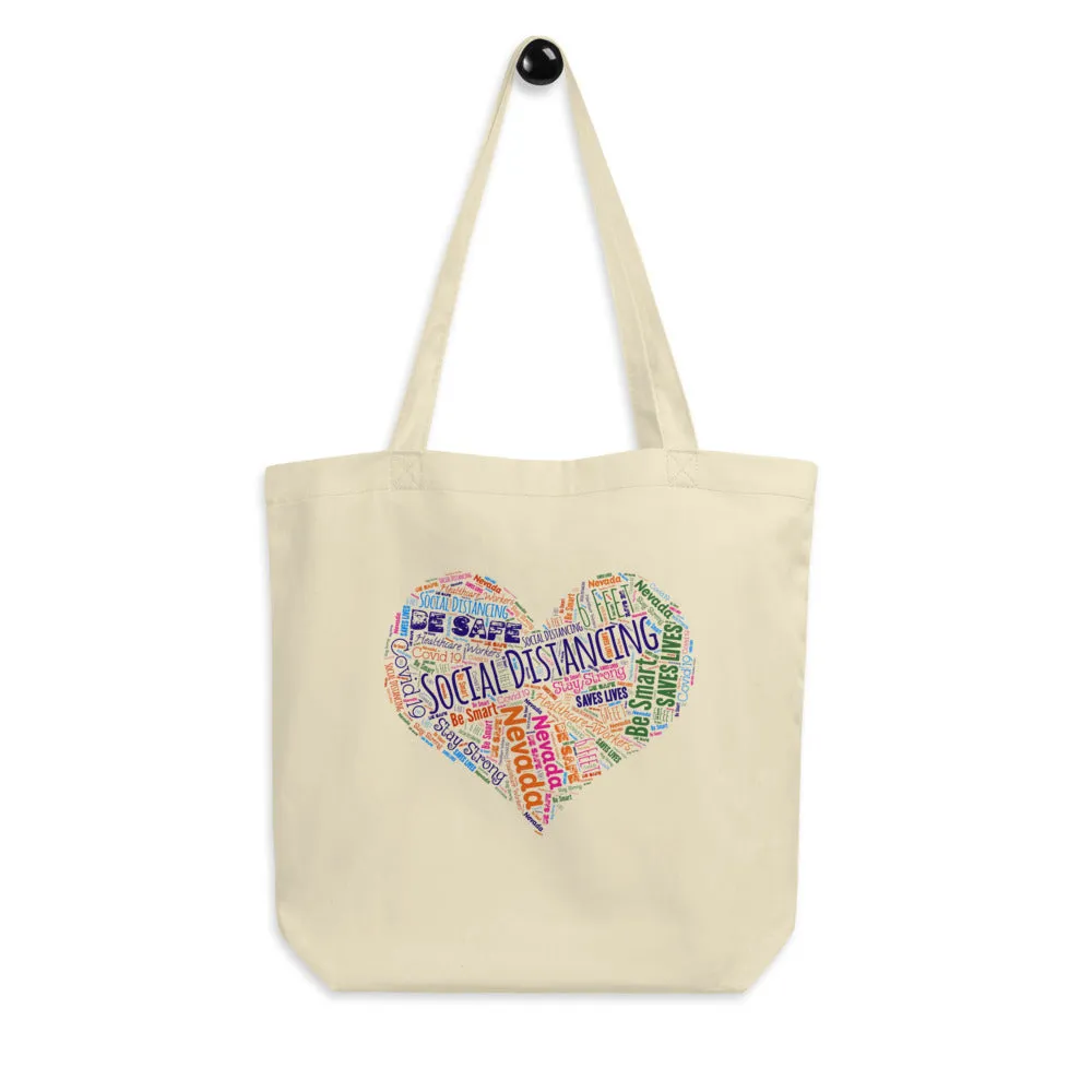 Nevada - Social Distancing Tote Bag - Eco Friendly