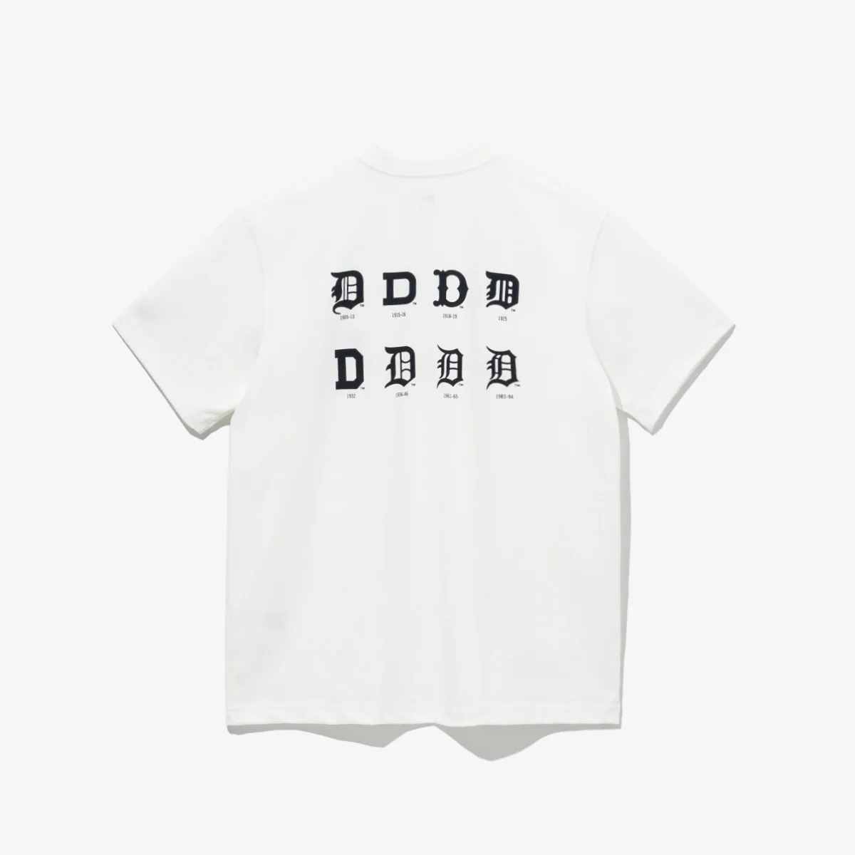 New Era  |Unisex Oversized Logos on the Sleeves Logo T-Shirts