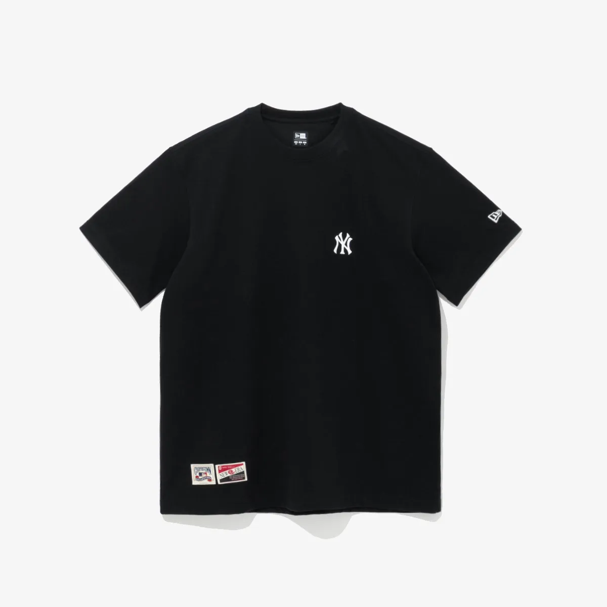 New Era  |Unisex Oversized Logos on the Sleeves Logo T-Shirts