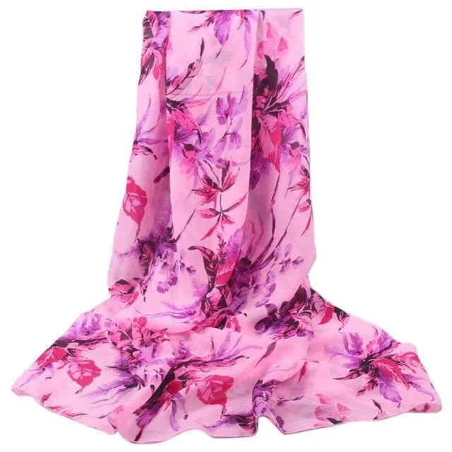 New Hot Womens Chiffon   Square Long Swimwear Cover up Ladies Scarves pasminas mujer YLYL SM6