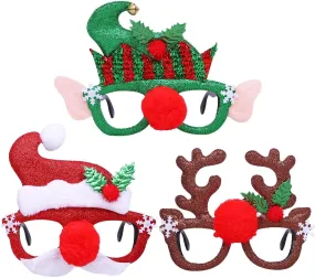 New Santa Reindeer Christmas Eyeglasses Frame