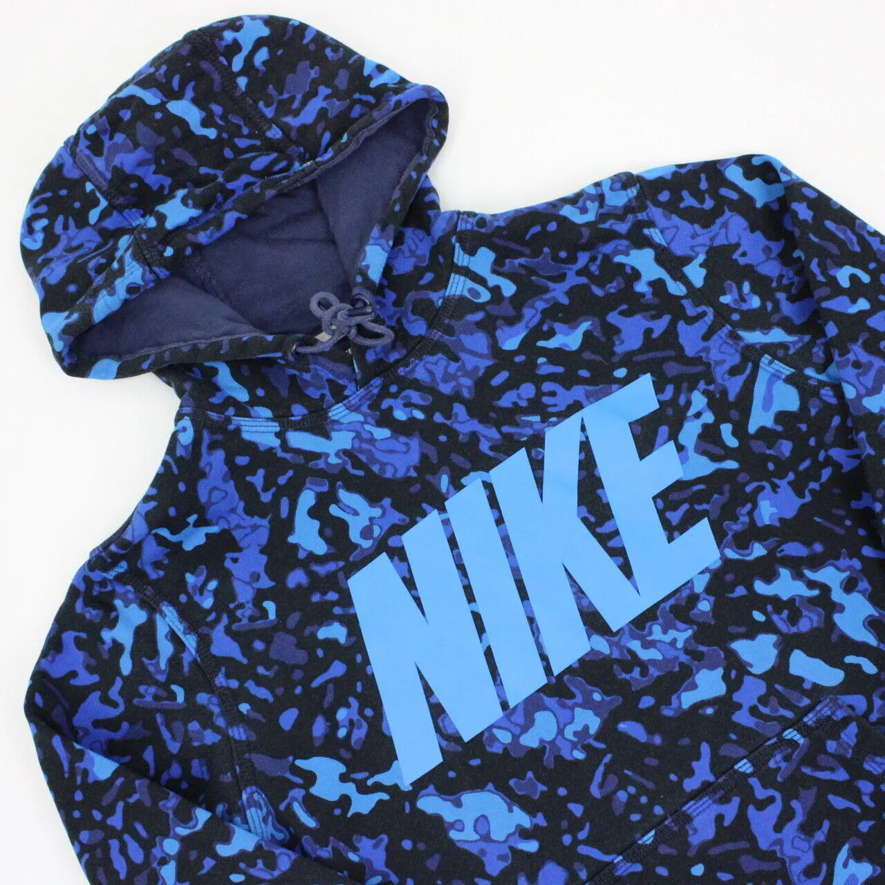 NIKE Hoodie Blue | Small