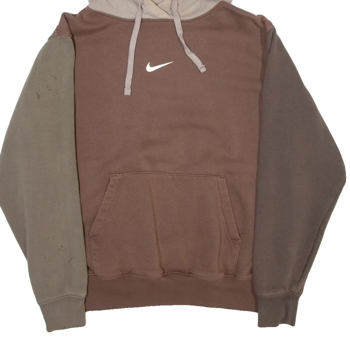 NIKE Mens Brown Hoodie S